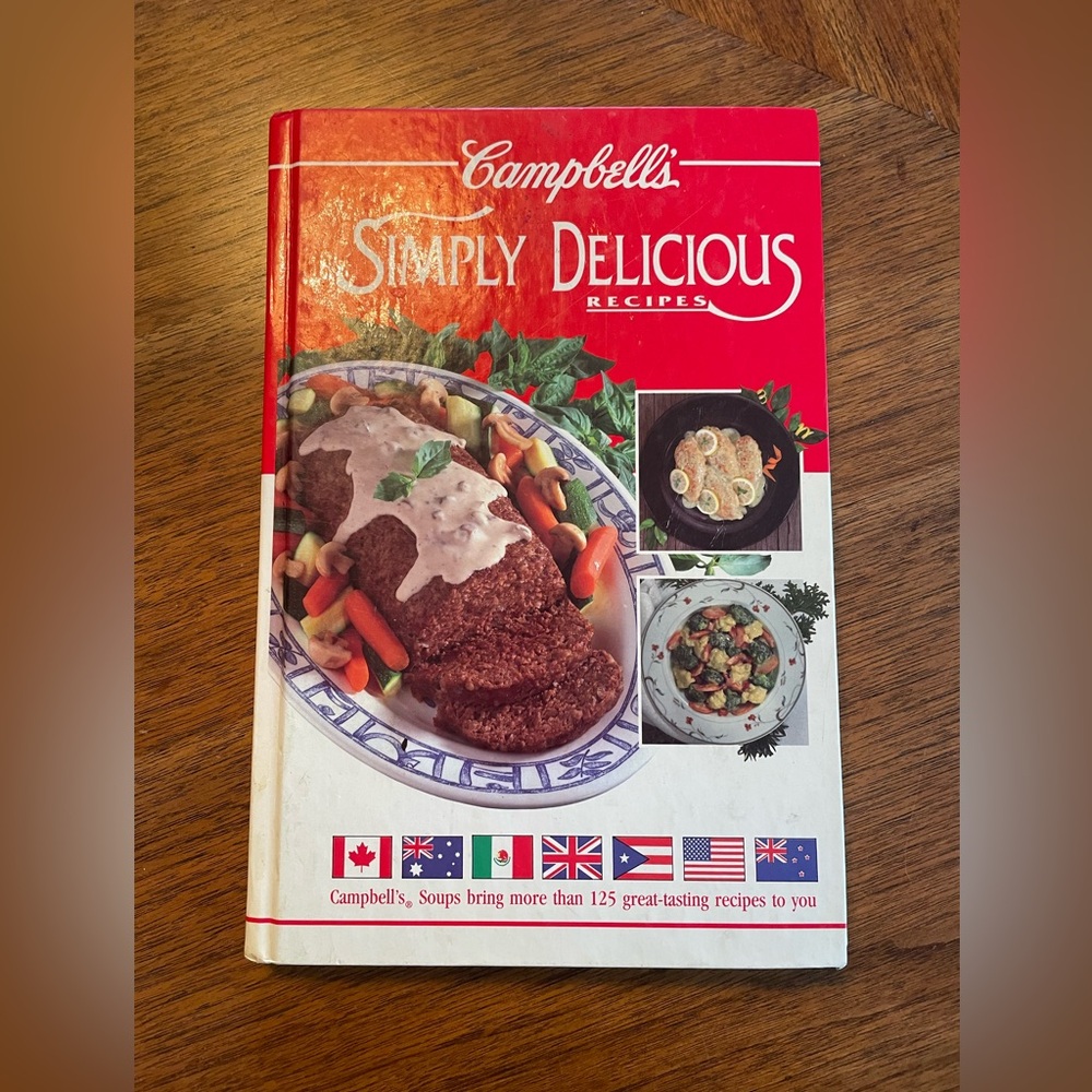 Campbell’s Simply Delicious Recipes Cookbook 1992